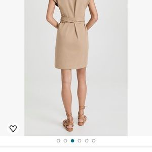 Vince women’s short sleeve tie dress.